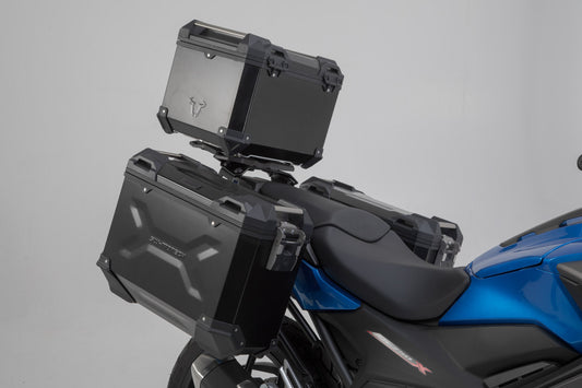 SW-Motech Adventure Set TRAX ADV | Schwarz. Honda NC750X / NC750S (16-).