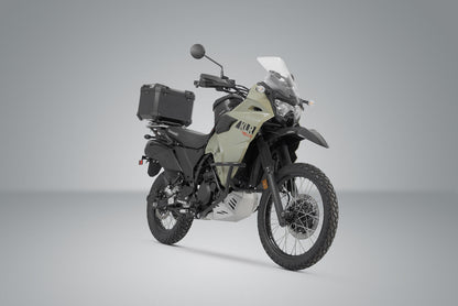 SW-Motech TRAX ADV Topcase-System | Schwarz. Kawasaki KLR 650 (22-).