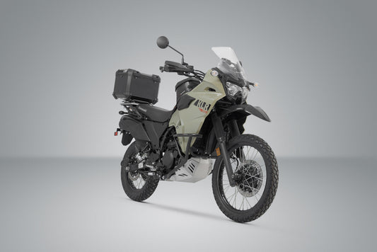 SW-Motech TRAX ADV Topcase-System | Schwarz. Kawasaki KLR 650 (22-).