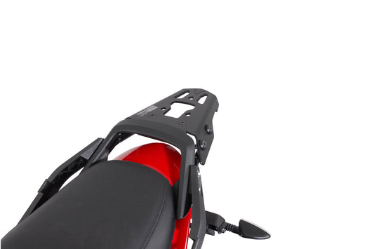 SW-Motech TRAX ADV Topcase-System | Silbern. Triumph Tiger 1050 Sport (13-).