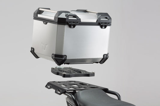 SW-Motech TRAX ADV Topcase-System | Schwarz. Triumph Sprint ST 1050 / Tiger 1050 SE.