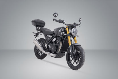 SW-Motech URBAN ABS Topcase-System | Schwarz. Triumph Speed 400/Scrambler 400 X (23-).