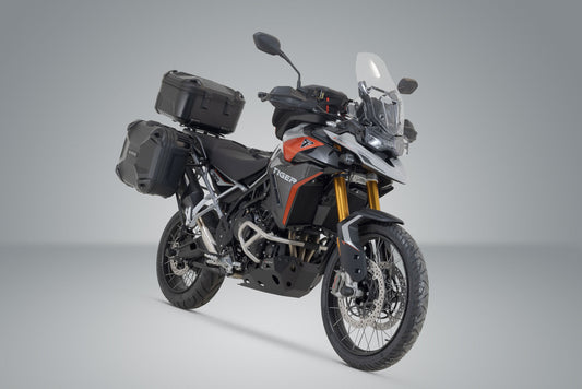 SW-Motech Adventure Set DUSC mit Topcase L | Schwarz. Triumph Tiger 900 GT / Rally Pro (23-).