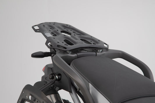 SW-Motech ADVENTURE-RACK Gepäckträger | Schwarz. Triumph Tiger 900 (19-) / 1200 (22-).