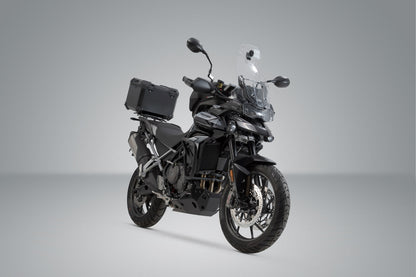 SW-Motech TRAX ADV Topcase-System | Schwarz. Triumph Tiger 900 (19-) / 1200 (22-).
