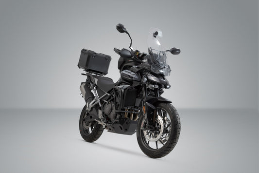 SW-Motech TRAX ADV Topcase-System | Schwarz. Triumph Tiger 900 (19-) / 1200 (22-).