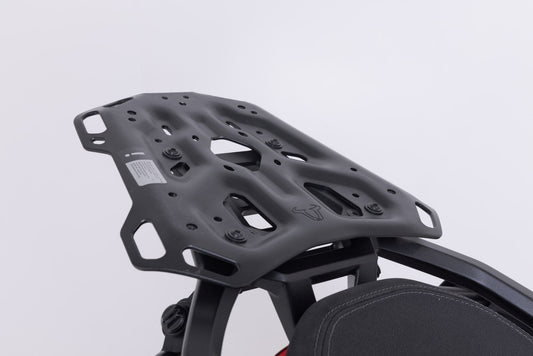 SW-Motech ADVENTURE-RACK Gepäckträger | Schwarz. Moto Guzzi Stelvio (23-).