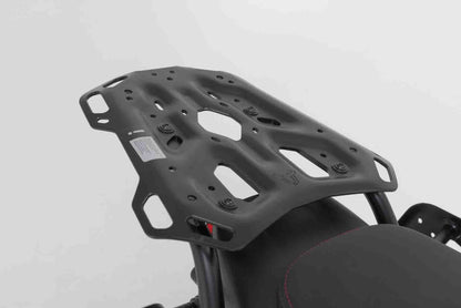 SW-Motech ADVENTURE-RACK Gepäckträger | Schwarz. Moto Guzzi V85 Strada (24-).