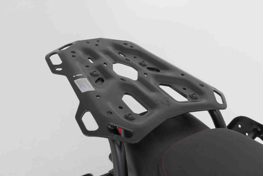 SW-Motech ADVENTURE-RACK Gepäckträger | Schwarz. Moto Guzzi V85 Strada (24-).