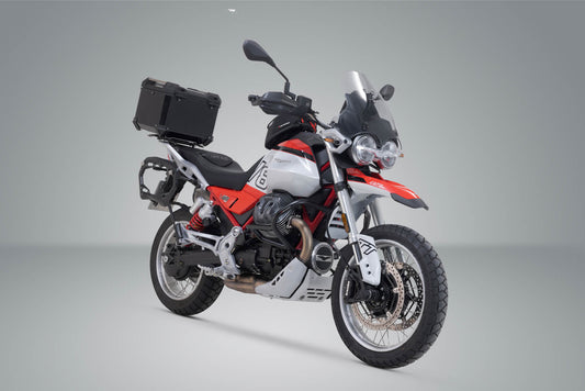 SW-Motech TRAX ADV Topcase-System | Schwarz. Moto Guzzi V85 TT (24-).