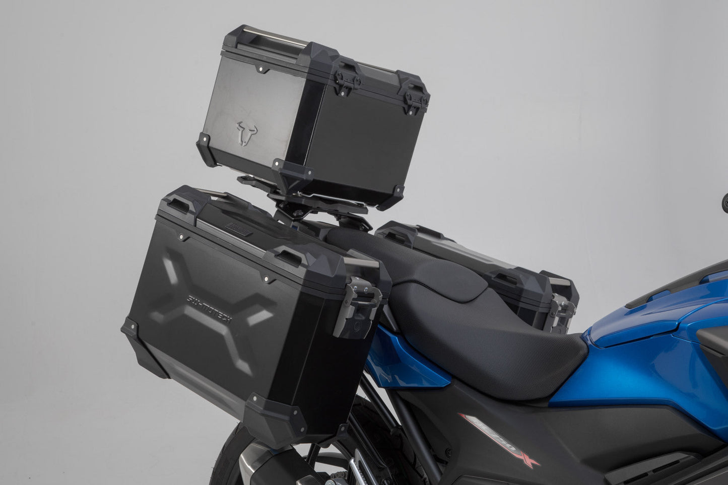 SW-Motech Adventure Set TRAX ADV | Silbern. Honda NC750X / NC750S (16-).