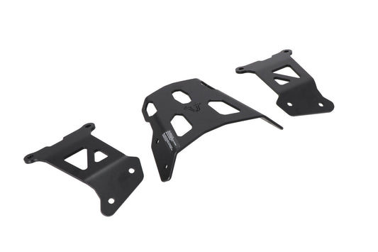 SW-Motech TRAX ADV Topcase-System | Silbern. Moto Guzzi V85 TT (19-23).