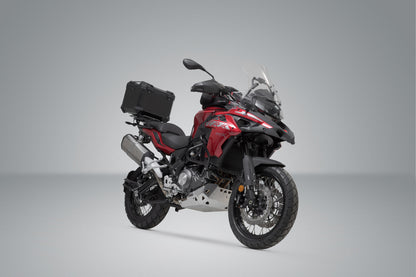 SW-Motech TRAX ADV Topcase-System | Schwarz. Benelli TRK 502 X (18-).