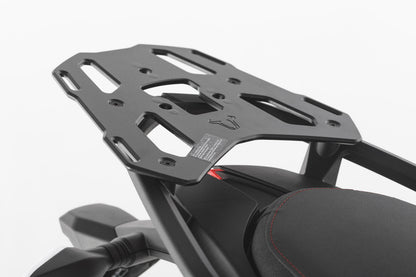 SW-Motech ALU-RACK Gepäckträger | Schwarz. Ducati Multistrada 1200/S, Hyperstrada.