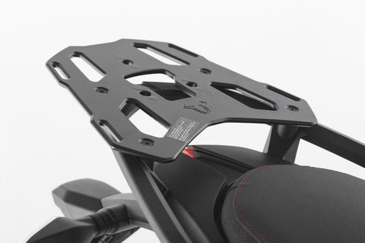 SW-Motech ALU-RACK Gepäckträger | Schwarz. Ducati Multistrada 1200/S, Hyperstrada.