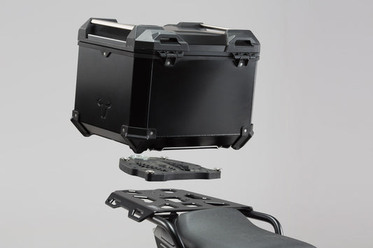 SW-Motech ALU-RACK Gepäckträger | Schwarz. Ducati Multistrada 1200 / S (15-17).