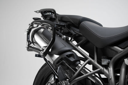 SW-Motech Adventure Set TRAX ADV | Schwarz. Triumph Tiger 800 Modelle (10-).