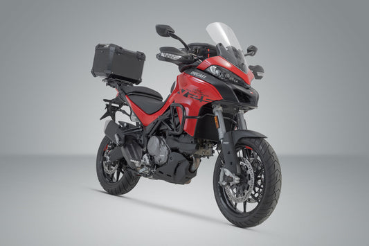 SW-Motech TRAX ADV Topcase-System | Schwarz. Multistrada 1200 Enduro/950/1260/V2.