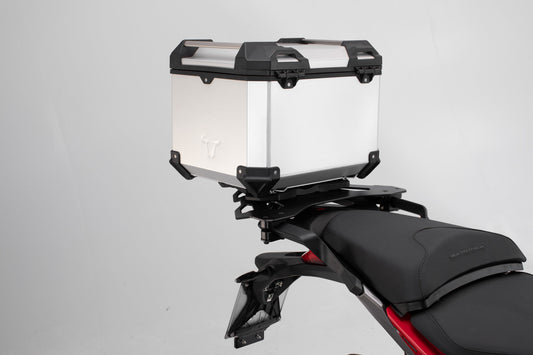 SW-Motech TRAX ADV Topcase-System | Schwarz. Multistrada 1200 Enduro/950/1260/V2.