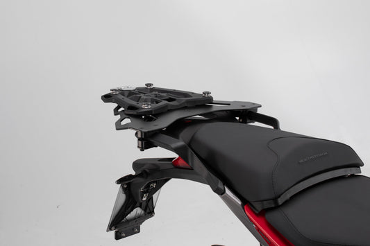SW-Motech TRAX ADV Topcase-System | Silbern. Multistrada 1200 Enduro/950/1260/V2.