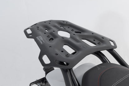 SW-Motech ADVENTURE-RACK Gepäckträger | Schwarz. Ducati DesertX (22-) / Rally (23-).