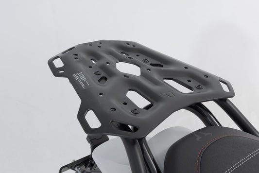 SW-Motech ADVENTURE-RACK Gepäckträger | Schwarz. Ducati DesertX (22-) / Rally (23-).