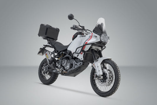 SW-Motech TRAX ADV Topcase-System | Schwarz. Ducati DesertX (22-) / Rally (23-).