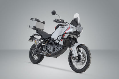 SW-Motech TRAX ADV Topcase-System | Silbern. Ducati DesertX (22-) / Rally (23-).