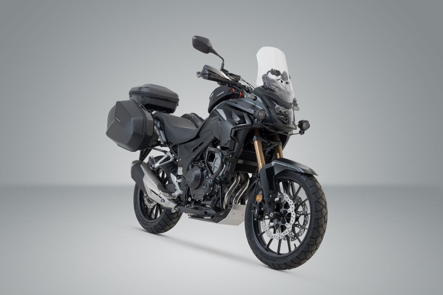 SW-Motech Adventure Set TRAX ADV | Silbern. Honda NC750X / NC750S (16-).