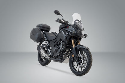 SW-Motech Adventure Set TRAX ADV | Silbern. Honda NC750X / NC750S (16-).