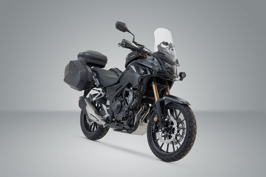 SW-Motech Adventure Set TRAX ADV | Silbern. Honda NC750X / NC750S (16-).
