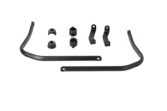 SW-Motech Handprotektoren Montage-Kit | Schwarz. Kawasaki Versys 650 (07-21).