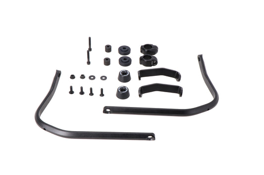 SW-Motech Handprotektoren Montage-Kit | Schwarz. Ducati Scrambler (14-).
