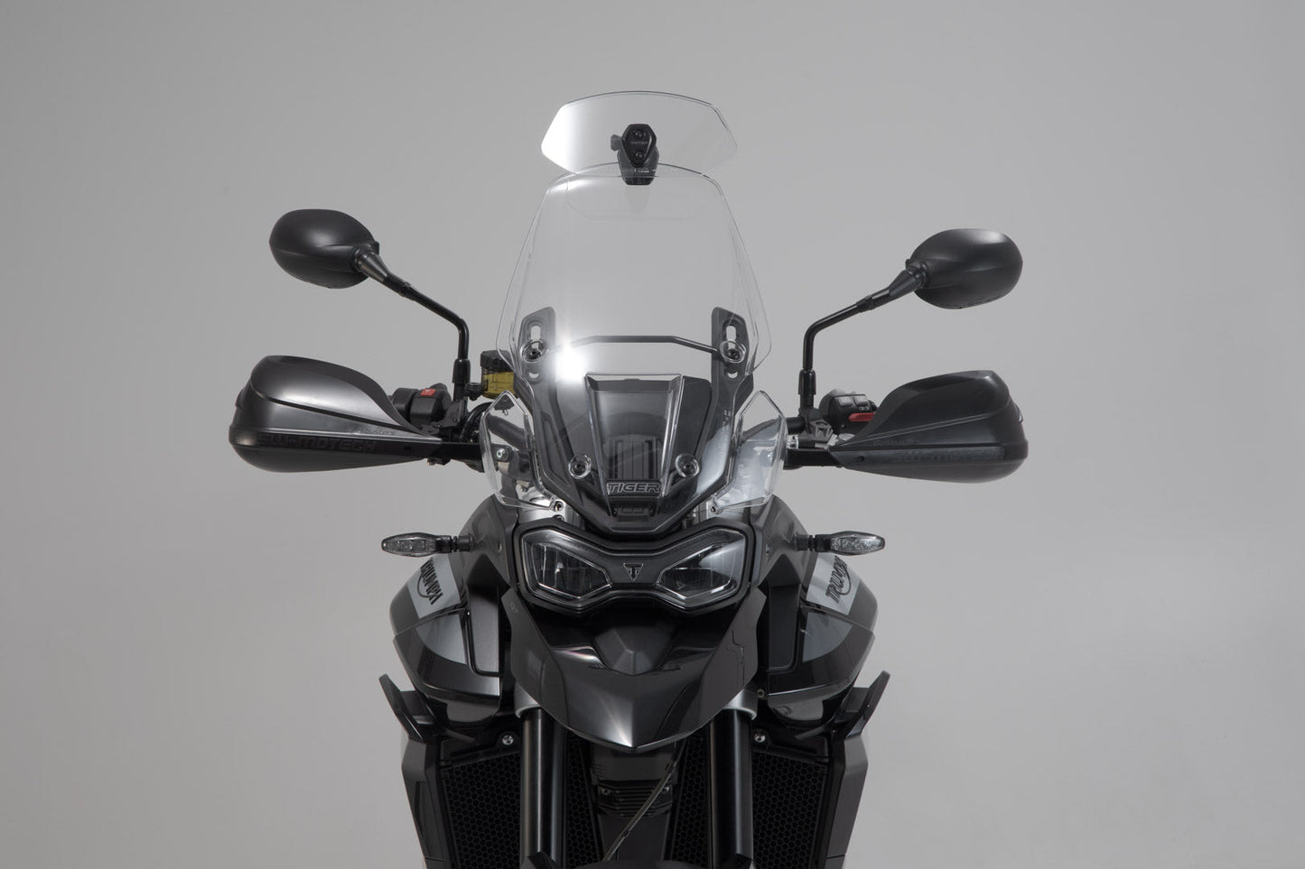 SW-Motech BBSTORM Handprotektoren-Kit | Schwarz. Triumph Tiger 900/GT/Rally/Pro (19-23).