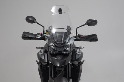 SW-Motech KOBRA Handprotektoren-Kit | Schwarz. Triumph Tiger 900/GT/Rally/Pro (19-23).