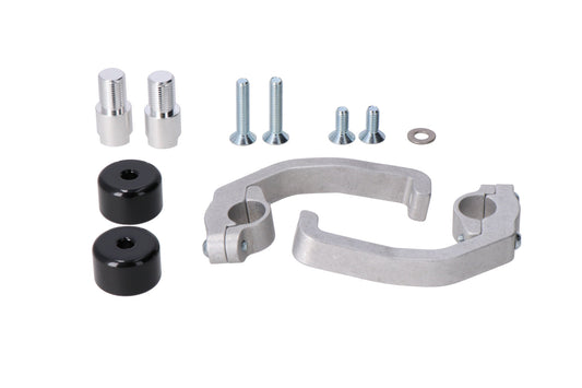 SW-Motech Handprotektoren Montage-Kit | Schwarz. Yamaha MT-07, MT-09, XSR700/900.