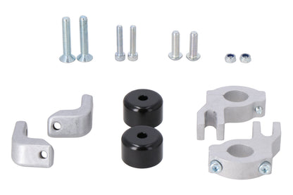 SW-Motech Handprotektoren Montage-Kit | Schwarz. Kawasaki KLR 650 (22-).