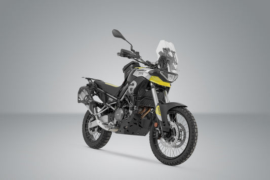 SW-Motech Adventure Set DUSC mit Topcase L | Schwarz. Aprilia Tuareg 660 (21-).