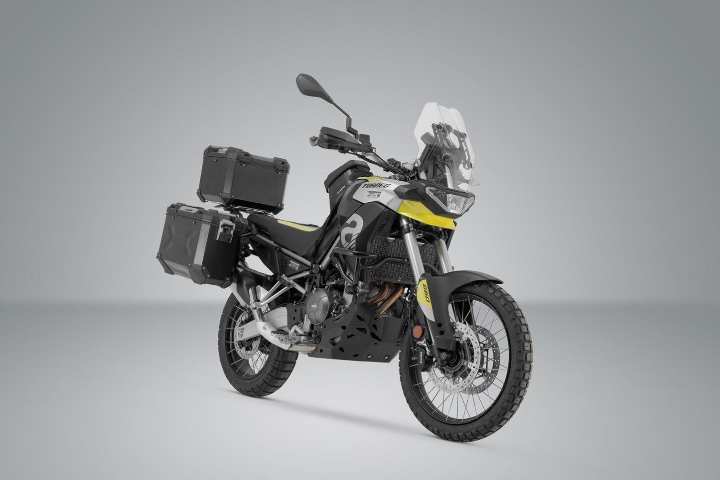 SW-Motech Adventure Set TRAX ADV | Schwarz. Aprilia Tuareg 660 (21-).