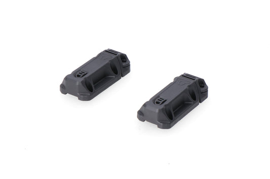 SW-Motech Adapterplatte SLH auf SLC | Schwarz. Universal. Für rechte Seite.