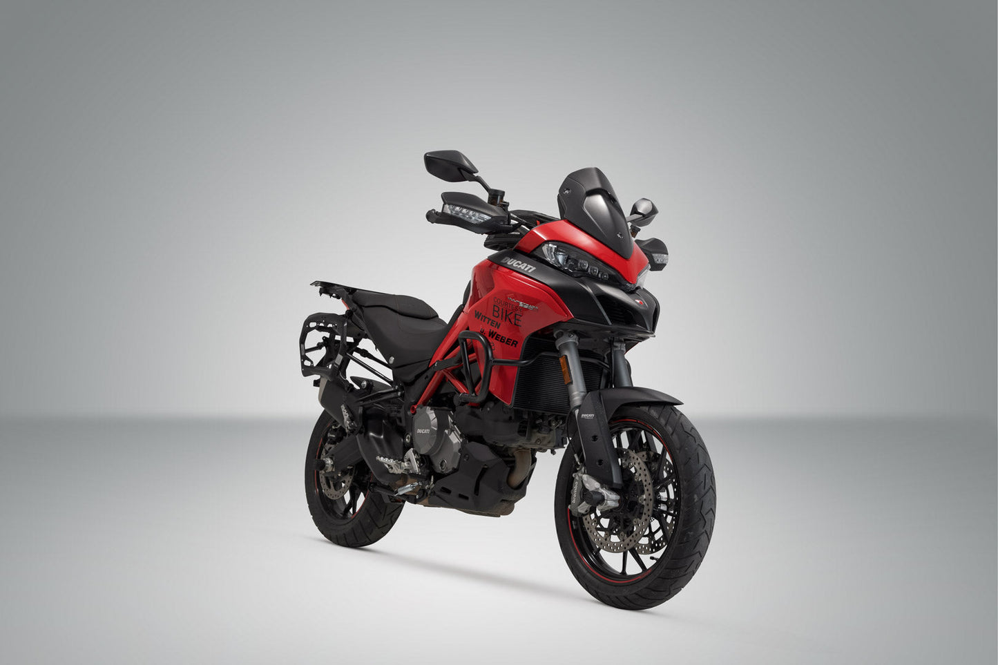 SW-Motech Adventure Set DUSC mit Topcase L | Schwarz. Multistrada 1200/ 1260/ 950/ V2.