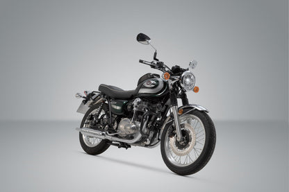 SW-Motech SLC Seitenträger links | Kawasaki W800 / Street / Cafe (11-), W650 (99-06).