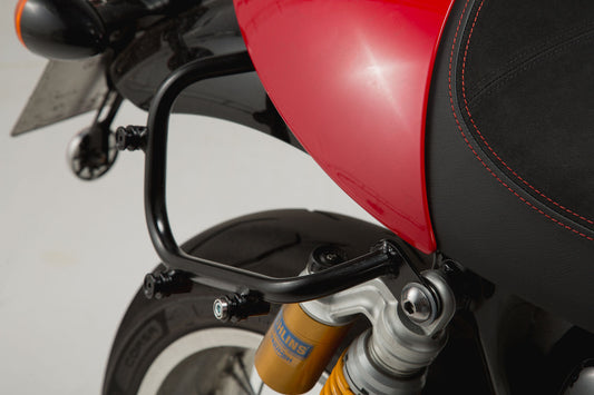 SW-Motech SLC Seitenträger links | Triumph Thruxton 1200/R (16-19), TFC (18-).