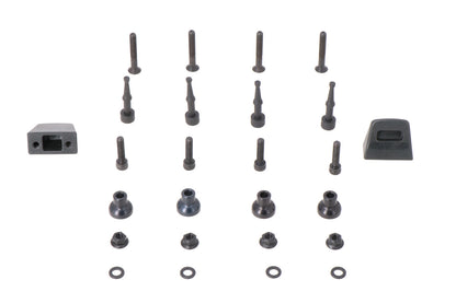 SW-Motech Adapterkit für EVO Kofferträger | Für TRAX ADV/ EVO/ ION, NANUK. Für 2 Koffer.