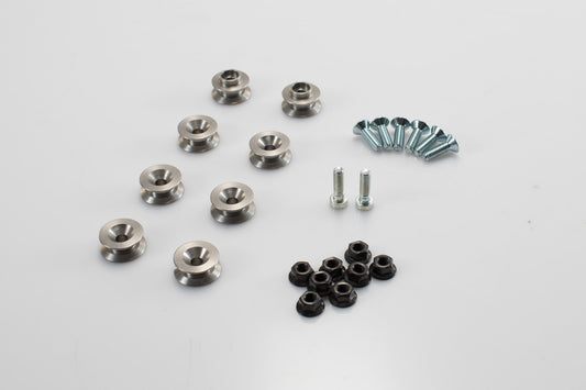 SW-Motech Adapterkit für PRO Seitenträger | Für TRAX, NANUK Seitenkoffer. Für 2 Koffer.