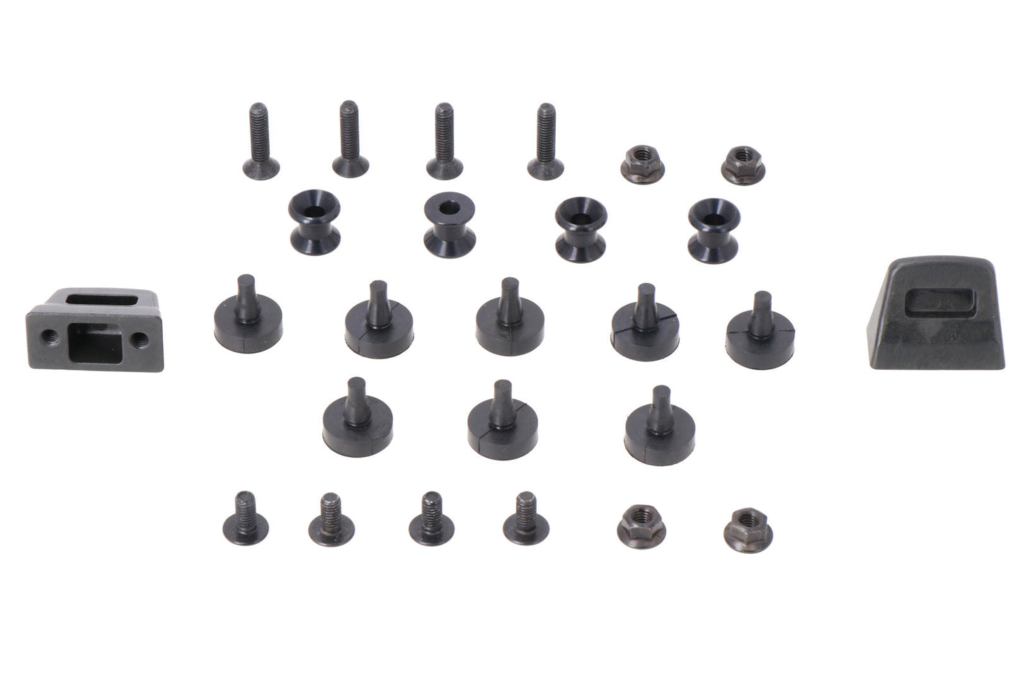 SW-Motech Adapterkit für PRO Seitenträger | Für AERO ABS Seitenkoffer. Montage von 2 Koffern.