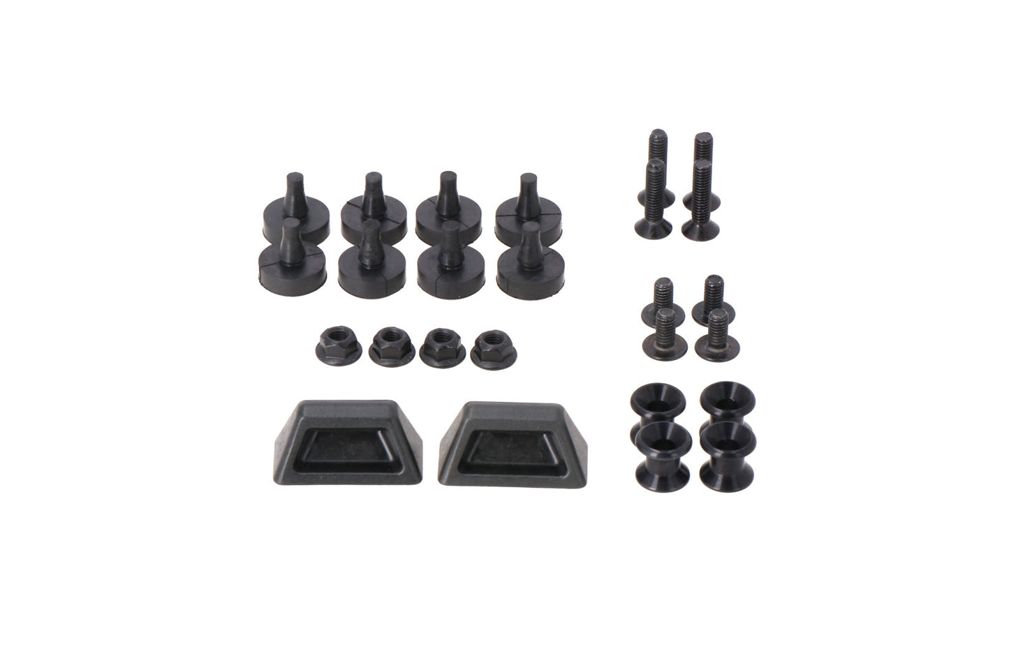 SW-Motech Adapterkit für PRO Seitenträger | Für Givi MonoKey. Montage von 2 Koffern.