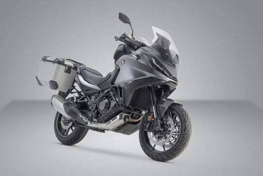 SW-Motech TRAX ADV Alukoffer-System | Silbern. 45/45 l. Honda NT1100 (21-).