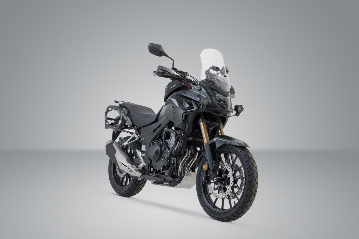 SW-Motech PRO Seitenträger | Schwarz. Honda CB500X, CB500F, CBR500R, NX500.