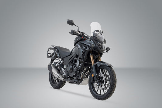 SW-Motech PRO Seitenträger | Schwarz. Honda CB500X, CB500F, CBR500R, NX500.